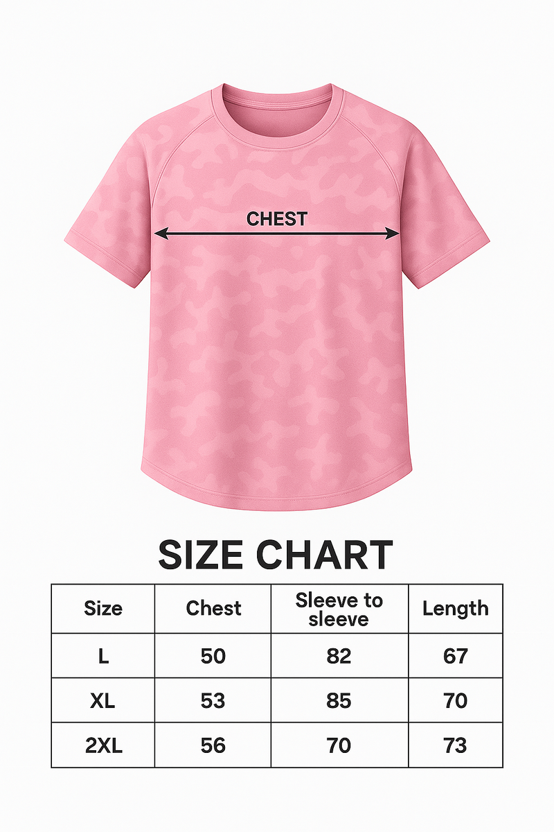 Short sleeve - Pink Camo